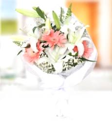 Lilyum Gerbera Buketi