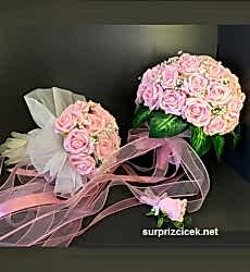 El buket&Atmalık buket& Yaka çiçeği